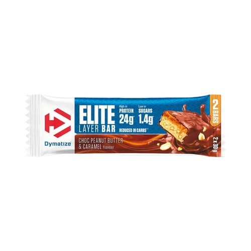 Dymatize elite layer bar - choc peanut butter & caramel