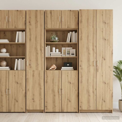  Ormar sa policama Hrast artisan 70 x 42,5 x 225 cm Slike