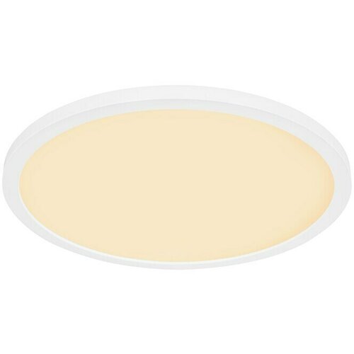 Globo LED okrogla stropna svetilka Sapana (24 W, &amp;Oslash; x V: 42 x 2,5 cm, Topla bela) Slike