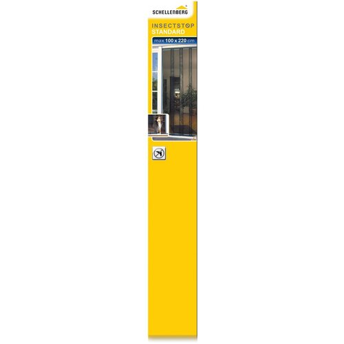 SCHELLENBERG zaščitna zavesa proti insektom za vrata standard 100X220 cm antracit Cene
