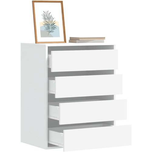 The Living Store Kutna komoda s ladicama bijela 60x41x76cm od konstruiranog drva Cijene