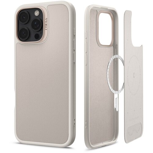 Spigen CYRILL KAJUK MAG OVITEK ZA MAGSAFE ZA IPHONE 16 PRO KREM, (21970811) Cene