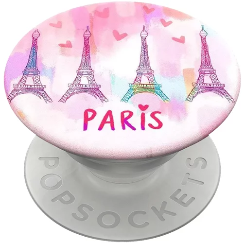 Popsockets PopGrip Design Love Paris Hold in video podpora za pametni telefon, (20524299)
