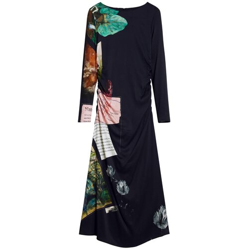 Desigual Haljina miks boja / crna Slike