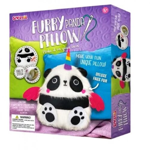 MILENIJUM kreativni set napravi svoj jastuk panda Slike