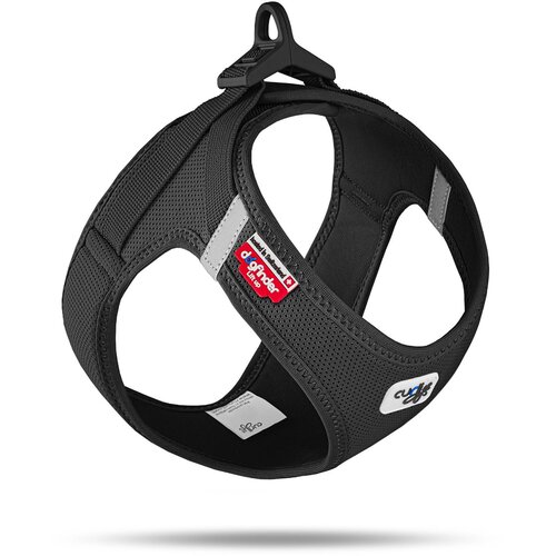 Curli oprsnica za pse clasp air-mesh, crna Slike