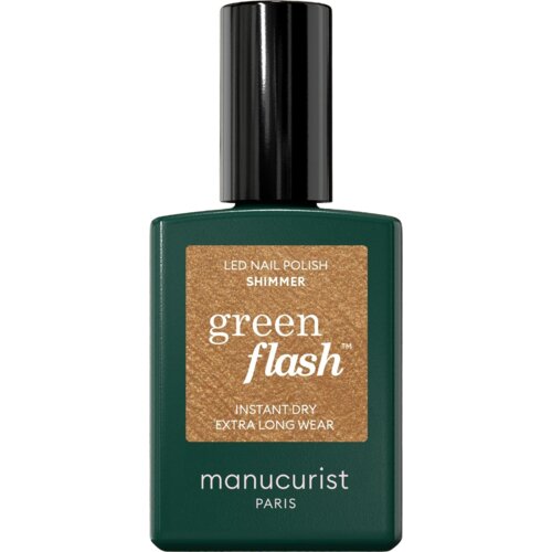 Manucurist Green Flash Gel Nail Polish - Colourful Shades - Shimmer Cene