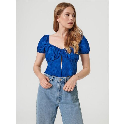 Sinsay ženski crop top cvjetna uzorka 4734F-59X Slike