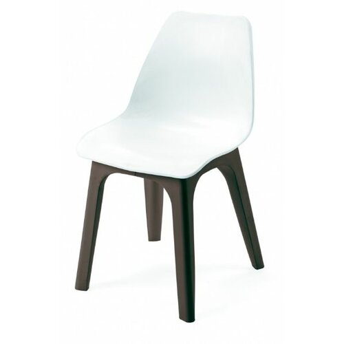 Ipae-progarden stolica baštenska plastična Eolo belo braon Slike