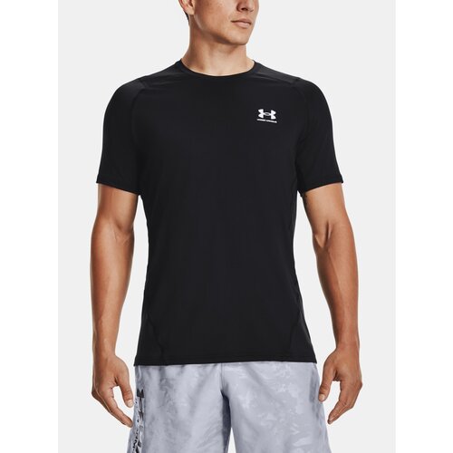 Under Armour T-Shirt UA HG Armour Fitted SS-BLK - Men Slike