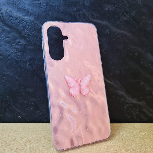  Futrola 3D HOLO Butterfly za Samsung A166 Galaxy A16 roze Cene