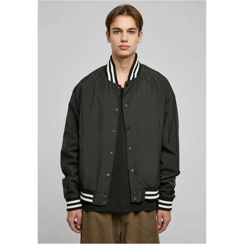 Urban Classics Plus Size Light College Jacket black Slike