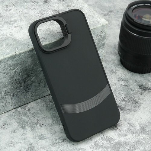 maska camera holder za iphone 12 pro/ crna Slike