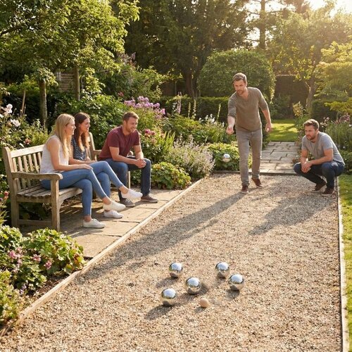 ECO TOYS set za igru boćanja – petanque, 6 kugli + kofer i dodaci Cene