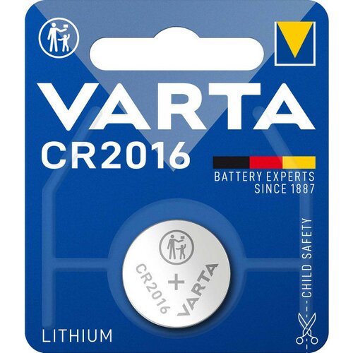 Varta baterija, CR 2016 3V Litijum baterija dugme, Pakovanje 1kom Slike