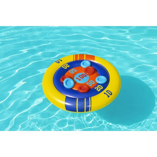  Inflatable Pool Game Arcade Shield, Frisbee 140 cm Bestway 52566 Slike