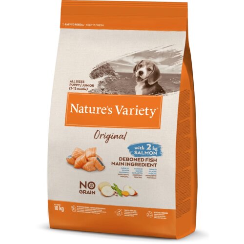 Nature's Variety Selected Junior s piščancem iz proste reje - Varčno pakiranje: 2 x 10 kg Cene