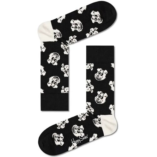 Happy Socks čarape sa motivom psa LFS DOG01_9100, Crne Slike