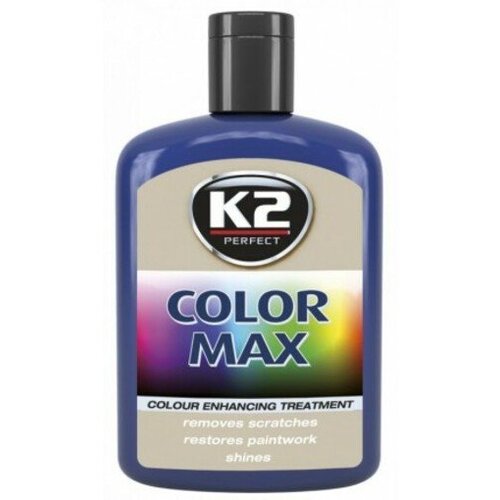 K2 auto care polirna pasta K2 Color Max 200ml - Modra Slike