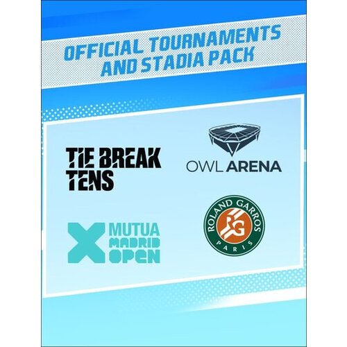 Steam Tennis World Tour 2 Official Tournaments and Stadia Pack (DLC) (PC) Key GLOBAL Cene