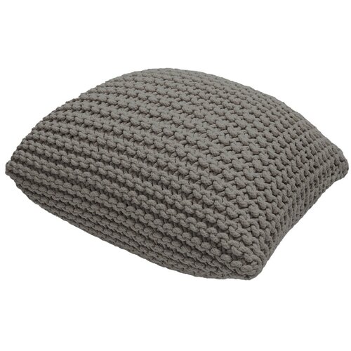 Bonami Essentials Sivi puf/jastuk za sjedenje Knit Cijene