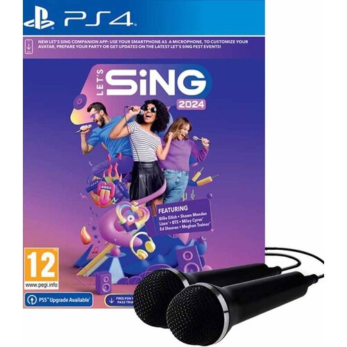 Ravenscourt LET&#39;S SING 2024 - DOUBLE MIC BUNDLE PS4 Cene