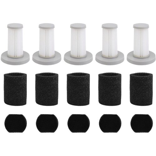 INORCO Roni sesalnik Hepa Filter Sponge Filter Kit Zdruljiv z Xiaomi Deerma DX700 DX700S Nadomestni dodatki za sesalnik +(b, (21984425) Slike