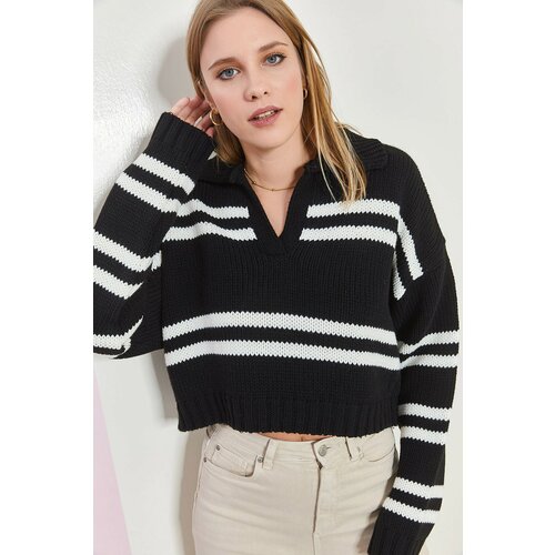 Bianco Lucci Sweater - Black - Regular fit Cene