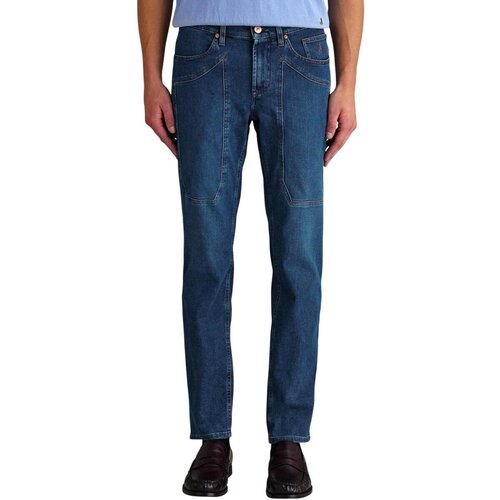 Jeckerson Kavbojke slim JOHN 5 TASCHE TOPPA JUPPA077JOHN001 DNDTFDENI047 U045 D142 Modra Cene