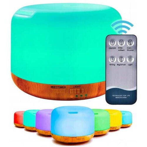 VERK_GROUP VERK GROUP lED RGB aroma difuzor vlazilec zraka z daljinskim Cene