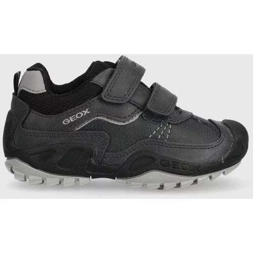 Geox Otroški čevlji črna barva
