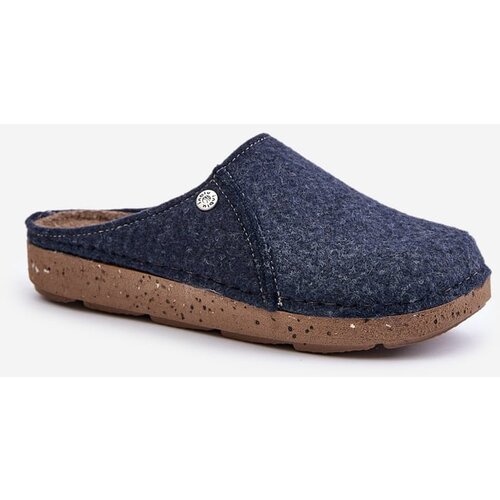 Kesi Men's home footwear slippers Inblu dark blue Cene