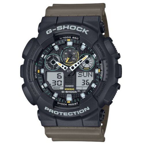 Casio g-shock mu&amp;scaron;ki sat ( GA-100TU-1A3 ) Slike