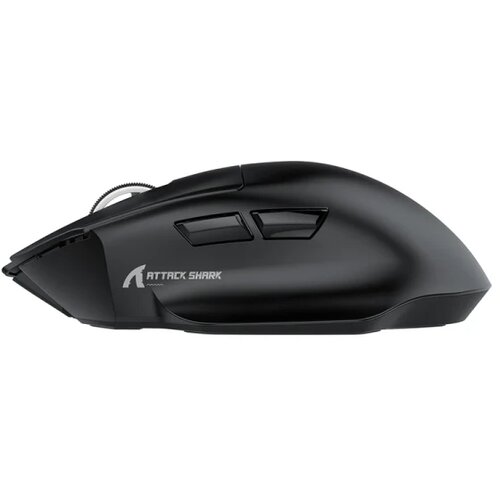 Attack Shark bežični gaming mi&amp;scaron; V6 PAW3311/25000 dpi/omron switches/black + charging dock Slike