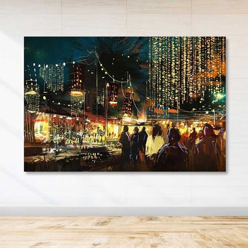 Wallity Slika na zidu DEV03227100140, 100x140 cm Cene