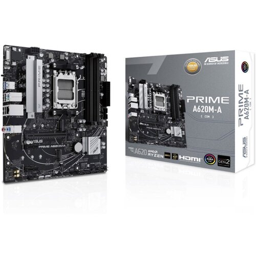 Asus PRIME A620M-A-CSM AMD A620 Socket AM5 micro ATX Cijene