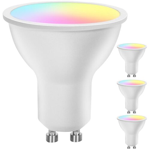 Aigostar set od 4 prigu&scaron;iva led rgbw sijalica smart GU10/4,9W/230V 2700-6500K Cene
