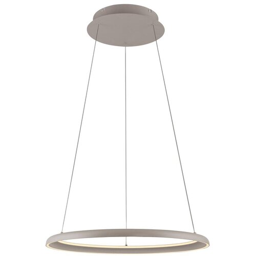 SCHÖNER WOHNEN 15570-39-LED luster na sajli QUILLO LED/36W/230V, prečnik 60 cm, siva, sa prigu&scaron;iva Cene