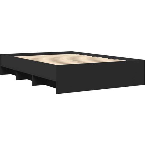 vidaXL Okvir za krevet crni 120x190 cm konstruirano drvo Cijene