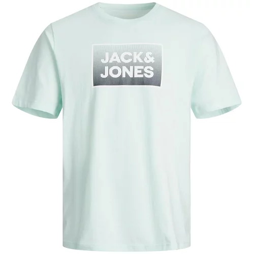 Jack & Jones Majica 'STEEL' opal / crna / bijela