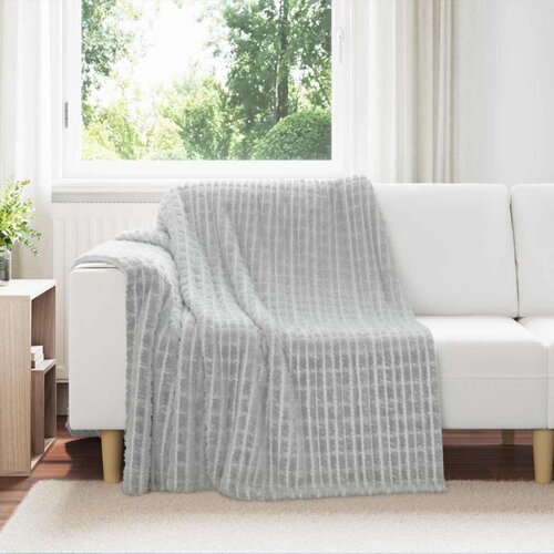 Odeja Siva 200 x 150 cm Flis, (5000288146) Cene