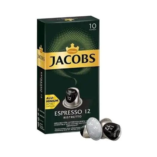 Jacobs espresso 12 ristretto nespresso kompatibilne kapsule 10/1 Slike