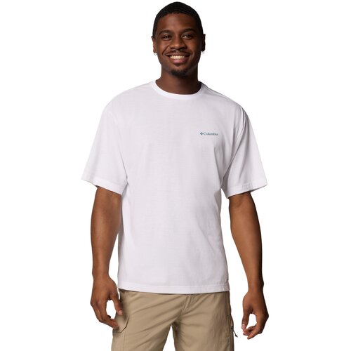Columbia Cedar Trail Back Graphic Tee Bijela Slike