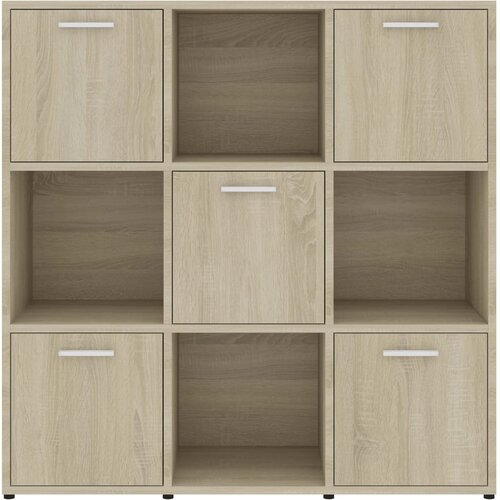  za knjige boja hrasta 90x30x90 cm od konstruiranog drva Slike