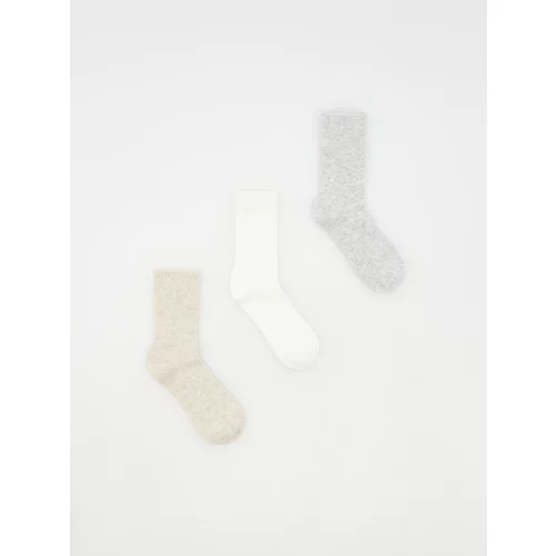 Reserved - Komplet od 3 para čarapa - boja kože