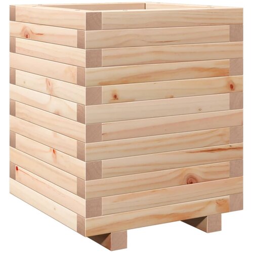  Vrtna sadilica 40 x 40 x 49,5 cm od masivne borovine Slike