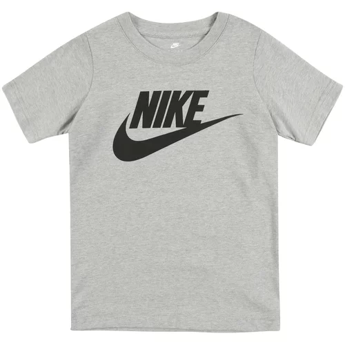 Nike Sportswear Majica 'NIKE FUTURA S/S TEE' siva melange