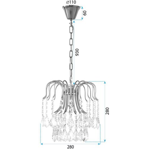 Toolight Luster APP1650-1CP Slike