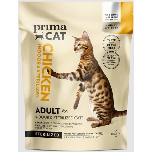 Prima hrana za mačke Adult Sterilised - Chicken 1.4kg Slike