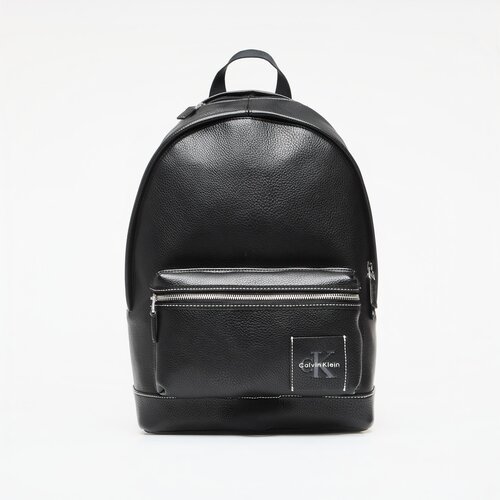 Calvin Klein Torbe Bold Pebble Round Backpack Črna Slike
